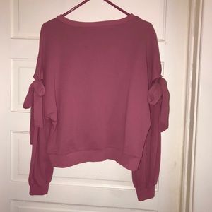 mauve sweater